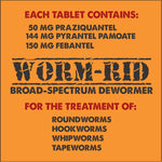 Worm-Rid Broad Spectrum Dewormer for Dogs